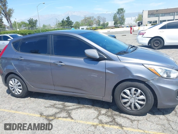 2016 Hyundai Accent SE with VIN KMHCT5AE4GU251193, listed as a IAAI auction lot 42087776 with 188,309 mi miles. Bid and sale history available at carsss.com. Image 18.