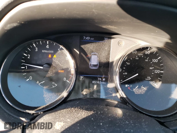 2018 Nissan Rogue SV with VIN KNMAT2MV5JP522077, listed as a Copart auction lot 53533195 with 85,162 mi miles and Salvage Title. Bid and sale history available at carsss.com. Image 9.