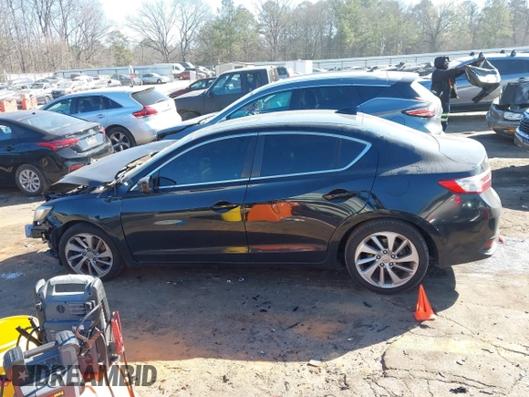 2017 Acura ILX with VIN 19UDE2F35HA016248, listed as a IAAI auction lot 41661341 with 136,000 mi miles. Bid and sale history available at carsss.com. Image 14.