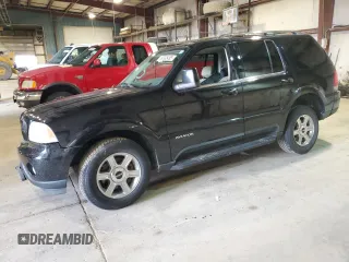 2005 Lincoln Aviator with VIN 5LMEU88H25ZJ19974, listed as a Copart auction lot 50335495 with Not Provided miles and Salvage Title. Bid and sale history available at DreamBid. Image 1.