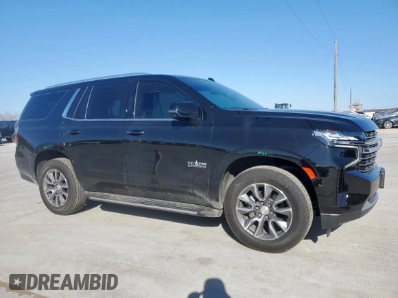 2022 Chevrolet Tahoe LT with VIN 1GNSCNKD4NR355700, listed as a Copart auction lot 48559415 with 48,732 mi miles and Clean title. Bid and sale history available at DreamBid. Image 4.