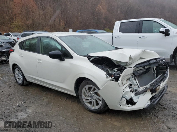 2024 Subaru Impreza with VIN JF1GUABC8R8316153, listed as a Copart auction lot 81159344 with 8,097 mi miles and Salvage Title. Bid and sale history available at carsss.com. Image 4.