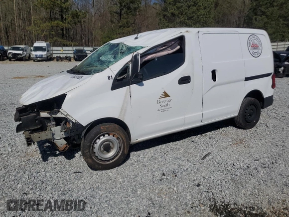 2017 Nissan NV200 Compact Cargo S with VIN 3N6CM0KN6HK702836, listed as a Copart auction lot 50531635 with 205,177 mi miles and Salvage Title. Bid and sale history available at carsss.com. Image 1.