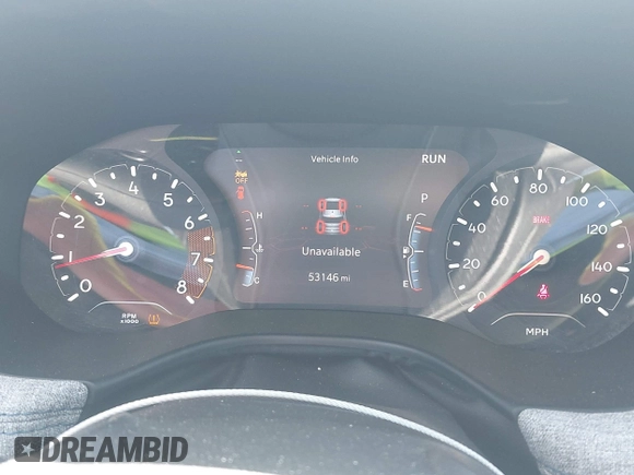 2022 Jeep Compass Latitude with VIN 3C4NJDBB0NT230866, listed as a IAAI auction lot 41979792 with 53,146 mi miles and . Bid and sale history available at DreamBid. Image 7.