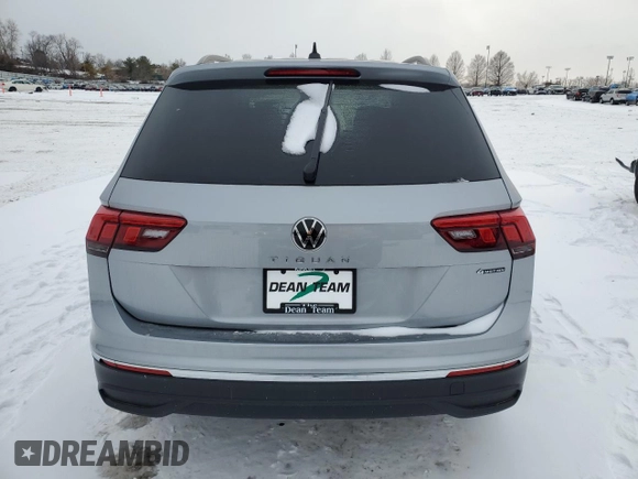 2024 Volkswagen Tiguan S with VIN 3VVFB7AX3RM165819, listed as a Copart auction lot 44740345 with Not provided miles and Salvage title. Bid and sale history available at DreamBid. Image 6.