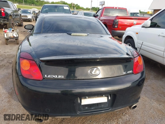 2002 Lexus SC 430 z VIN JTHFN48YX20034610, wystawiony jako IAAI lot #42361041 z przebiegiem 237 683 mil mil oraz . Historia ofert i sprzedaży dostępna na DreamBid. Obrazek 16.