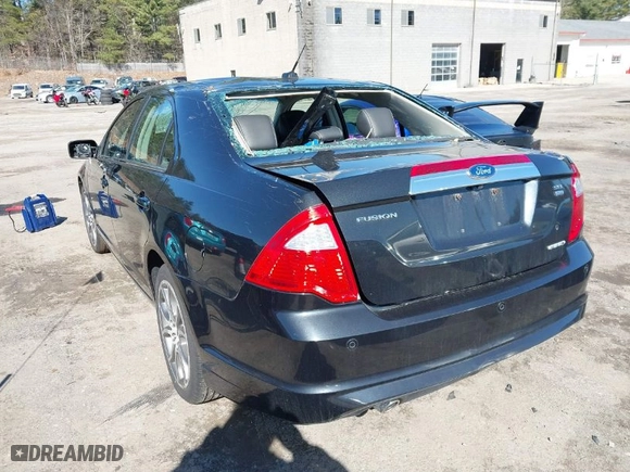 2011 Ford Fusion SEL with VIN 3FAHP0CG9BR170356, listed as a IAAI auction lot 41797056 with NaN miles. Bid and sale history available at carsss.com. Image 3.