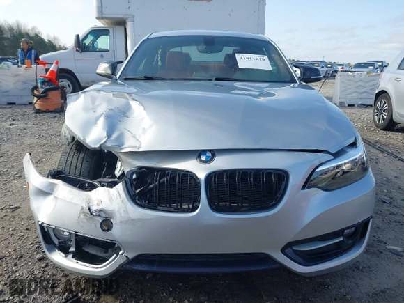 2016 BMW 2 Series 228i with VIN WBA1F9C58GV546490, listed as a IAAI auction lot 41811819 with 69,434 mi miles. Bid and sale history available at carsss.com. Image 13.