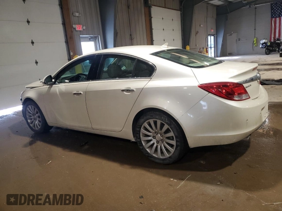 2013 Buick Regal Turbo Premium 2 with VIN 2G4GT5GV7D9123404, listed as a Copart auction lot 41871245 with 98,962 mi miles and Salvage title. Bid and sale history available at DreamBid. Image 2.