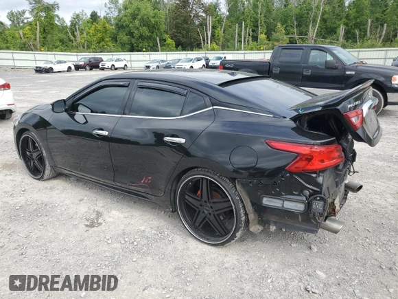 2017 Nissan Maxima SL with VIN 1N4AA6AP6HC432009, listed as a Copart auction lot 65593765 with 32,518 mi miles and Salvage title. Bid and sale history available at DreamBid. Image 2.