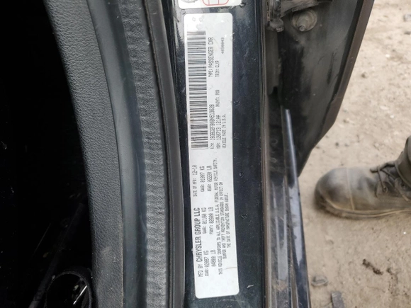 2011 Dodge Avenger Lux with VIN 1B3BD2FB0BN513628, listed as a Copart auction lot 41474805 with 0 mi miles and Salvage Title. Bid and sale history available at carsss.com. Image 13.