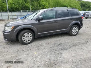 2017 Dodge Journey SE z VIN 3C4PDCAB1HT637983, wystawiony jako Copart lot #56482195 z przebiegiem 149 744 mil mil oraz Szkoda całkowita • Salvage title. Historia ofert i sprzedaży dostępna na DreamBid. Obrazek 1.