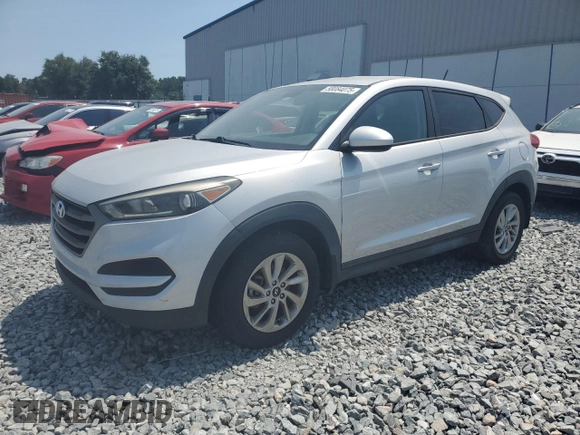 2016 Hyundai Tucson SE z VIN KM8J23A43GU225772, wystawiony jako Copart lot #58084075 z przebiegiem 78 108 mil mil oraz Czysty tytuł • Clean title. Historia ofert i sprzedaży dostępna na DreamBid. Obrazek 1.