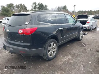 2011 Chevrolet Traverse LTZ with VIN 1GNKVLED0BJ269062, listed as a IAAI auction lot 41744724 with 126,204 mi miles and . Bid and sale history available at DreamBid. Image 4.