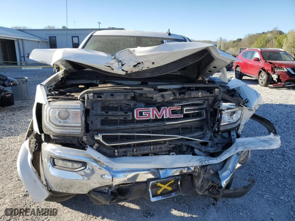 2018 GMC Sierra 1500 SLE with VIN 3GTU2MEC2JG452678, listed as a Copart auction lot 50351935 with 0 mi miles and Salvage Title. Bid and sale history available at carsss.com. Image 5.