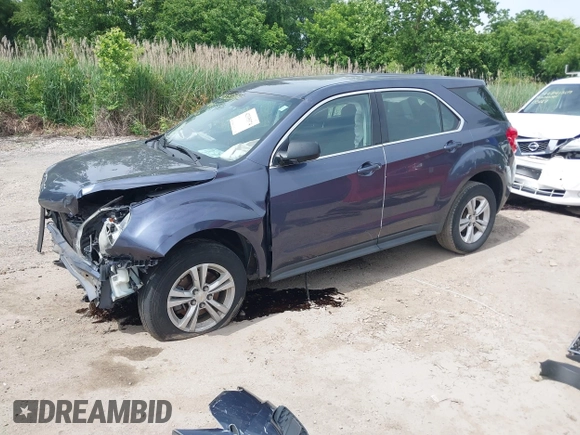 2013 Chevrolet Equinox LS z VIN 2GNFLCEK9D6174845, wystawiony jako IAAI lot #42335374 z przebiegiem 214 739 mil mil oraz . Historia ofert i sprzedaży dostępna na DreamBid. Obrazek 2.