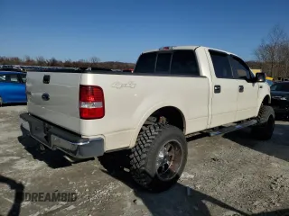 2007 Ford F-150 XLT with VIN 1FTPW14V57FB44577, listed as a Copart auction lot 48031565 with 157,601 mi miles and Salvage Title. Bid and sale history available at carsss.com. Image 3.