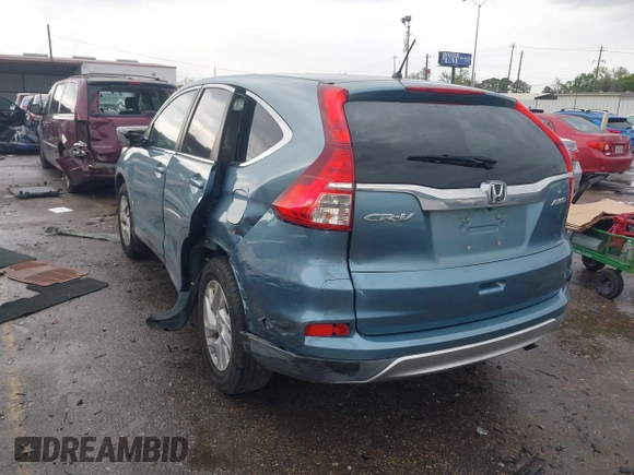 2016 Honda CR-V EX with VIN 2HKRM4H57GH710948, listed as a IAAI auction lot 41896649 with 60,290 mi miles and . Bid and sale history available at DreamBid. Image 3.