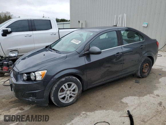 2016 Chevrolet Sonic LT with VIN 1G1JC5SH7G4165132, listed as a Copart auction lot 55702005 with 222,649 mi miles and Clean title. Bid and sale history available at DreamBid. Image 1.