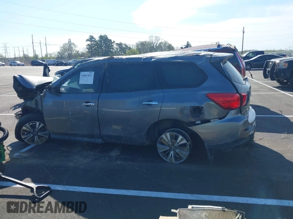 2017 Nissan Pathfinder Platinum with VIN 5N1DR2MN3HC658846, listed as a IAAI auction lot 41867832 with 108,764 mi miles. Bid and sale history available at carsss.com. Image 14.