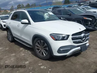 2020 Mercedes-Benz GLE 350 z VIN 4JGFB4KB2LA063217, wystawiony jako IAAI lot #41735179 z przebiegiem 61 550 mil mil oraz . Historia ofert i sprzedaży dostępna na DreamBid. Obrazek 1.