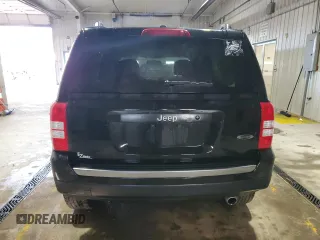 2017 Jeep Patriot Sport SE with VIN 1C4NJPBA2HD201176, listed as a Copart auction lot 44499025 with 92,182 mi miles and Salvage Title. Bid and sale history available at carsss.com. Image 6.