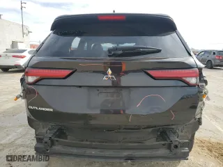 2022 Mitsubishi Outlander ES with VIN JA4J3TA80NZ051268, listed as a Copart auction lot 46453265 with 115,301 mi miles and Salvage Title. Bid and sale history available at carsss.com. Image 6.