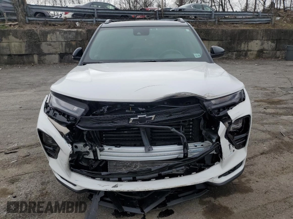 2021 Chevrolet TrailBlazer RS with VIN KL79MUSL7MB045678, listed as a Copart auction lot 48094474 with 6,533 mi miles and . Bid and sale history available at DreamBid. Image 5.