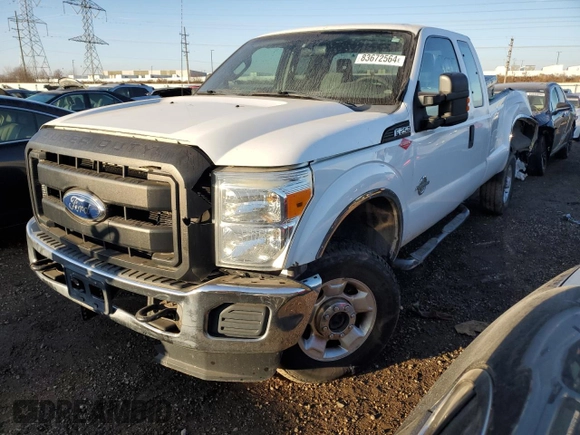 2011 Ford F-250 XL with VIN 1FT7X2BT1BED12654, listed as a Copart auction lot 83672564 with 238,160 mi miles and Salvage Title. Bid and sale history available at DreamBid. Image 1.