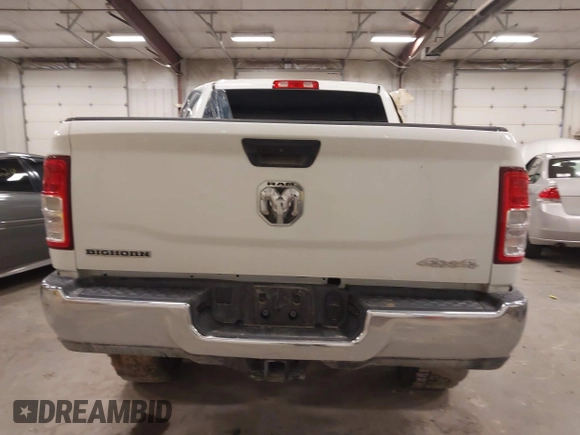2022 Ram 2500 Big Horn with VIN 3C6UR5DL1NG336663, listed as a IAAI auction lot 41918481 with 53,536 mi miles and . Bid and sale history available at DreamBid. Image 15.