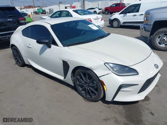 2022 Toyota GR86 Premium with VIN JF1ZNBF1XN8750721, listed as a IAAI auction lot 42100513 with 37,379 mi miles. Bid and sale history available at carsss.com. Image 1.