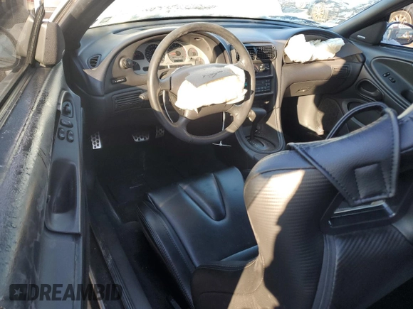 1999 Ford Mustang GT with VIN 1FAFP42X6XF159917, listed as a Copart auction lot 42371825 with 133,761 mi miles and Salvage Title. Bid and sale history available at carsss.com. Image 8.