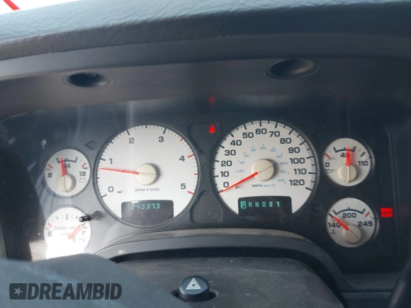 2004 Dodge 3500 ST with VIN 3D7LU38C24G276088, listed as a IAAI auction lot 41969955 with 243,373 mi miles. Bid and sale history available at carsss.com. Image 7.