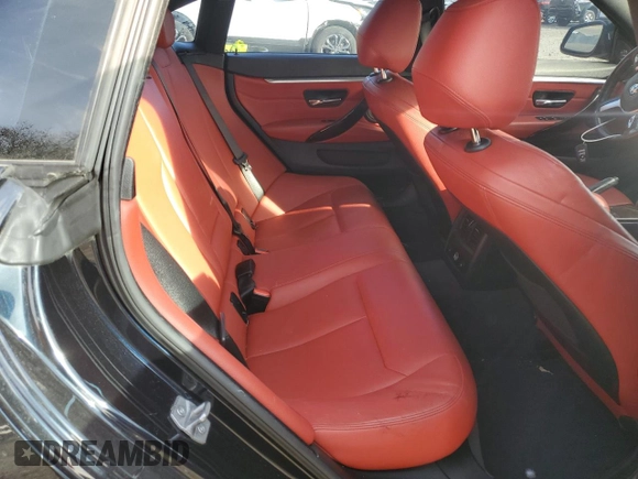 2015 BMW 4 Series 435i with VIN WBA4B1C5XFD955296, listed as a Copart auction lot 79456744 with 98,285 mi miles and Salvage Title. Bid and sale history available at DreamBid. Image 10.