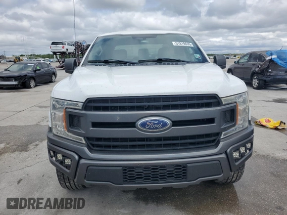2018 Ford F-150 XL with VIN 1FTEW1CP6JFA19802, listed as a Copart auction lot 51819635 with 65,366 mi miles and Salvage Title. Bid and sale history available at carsss.com. Image 5.