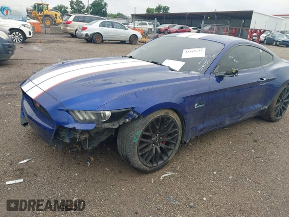 2016 Ford Mustang GT with VIN 1FA6P8CFXG5241801, listed as a IAAI auction lot 42345119 with 105,927 mi miles and . Bid and sale history available at DreamBid. Image 6.
