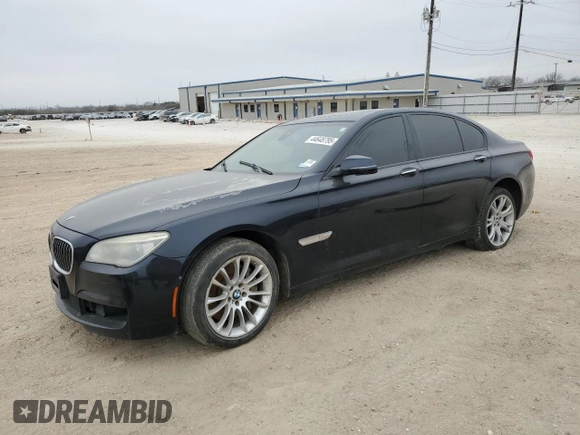 2015 BMW 7 Series 750i xDrive with VIN WBAYB6C54FD225320, listed as a Copart auction lot 44648795 with 172,825 mi miles and Clean Title. Bid and sale history available at carsss.com. Image 1.