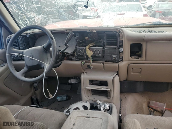 2001 Chevrolet Silverado 1500 LS with VIN 2GCEK19T311367032, listed as a Copart auction lot 55398854 with 0 mi miles and Salvage Title. Bid and sale history available at carsss.com. Image 8.
