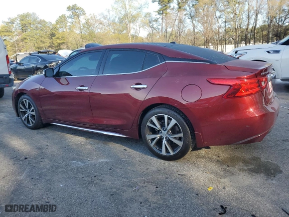 2017 Nissan Maxima SL with VIN 1N4AA6APXHC370050, listed as a Copart auction lot 50816515 with NaN miles and Clean Title. Bid and sale history available at carsss.com. Image 2.