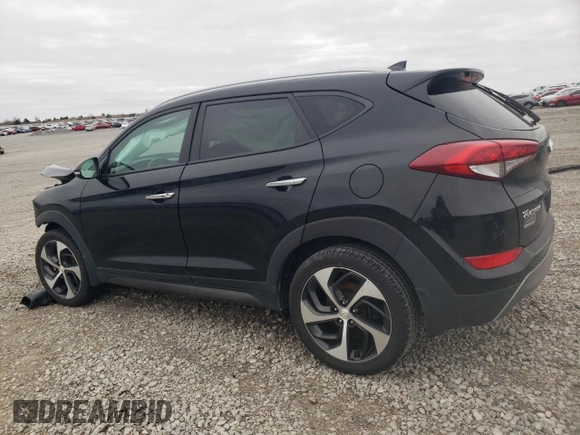 2016 Hyundai Tucson Limited z VIN KM8J33A28GU161692, wystawiony jako Copart lot #51263265 z przebiegiem Nie podano mil oraz Nie do naprawy • Non repairable. Historia ofert i sprzedaży dostępna na DreamBid. Obrazek 2.