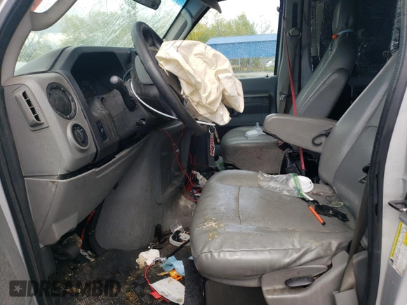 2012 Ford Econoline Passenger XL z VIN 1FBSS3BLXCDA45041, wystawiony jako Copart lot #54742825 z przebiegiem Nie podano mil oraz Szkoda całkowita • Salvage title. Historia ofert i sprzedaży dostępna na DreamBid. Obrazek 7.