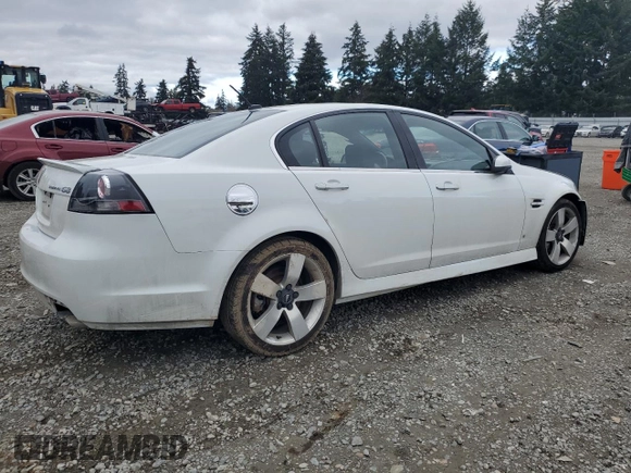 2009 Pontiac G8 GT with VIN 6G2EC57Y89L164105, listed as a Copart auction lot 47447925 with 50,407 mi miles and Salvage Title. Bid and sale history available at DreamBid. Image 3.