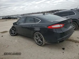 2014 Ford Fusion Titanium with VIN 3FA6P0K95ER227814, listed as a Copart auction lot 44222535 with Not Provided miles and Salvage Title. Bid and sale history available at DreamBid. Image 2.