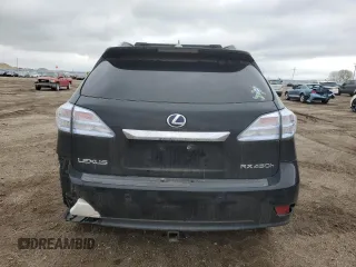 2010 Lexus RX 450h with VIN JTJBC1BA4A2006494, listed as a Copart auction lot 55313545 with Not Provided miles and Clean Title. Bid and sale history available at DreamBid. Image 6.
