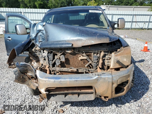 2013 Nissan Titan S with VIN 1N6AA0EC3DN313084, listed as a Copart auction lot 65667714 with 227,922 mi miles and Salvage Title. Bid and sale history available at DreamBid. Image 5.