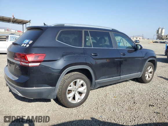 2018 Volkswagen Atlas SEL z VIN 1V2MR2CA9JC581875, wystawiony jako Copart lot #56958915 z przebiegiem 111 167 mil mil oraz Szkoda całkowita • Salvage title. Historia ofert i sprzedaży dostępna na DreamBid. Obrazek 3.