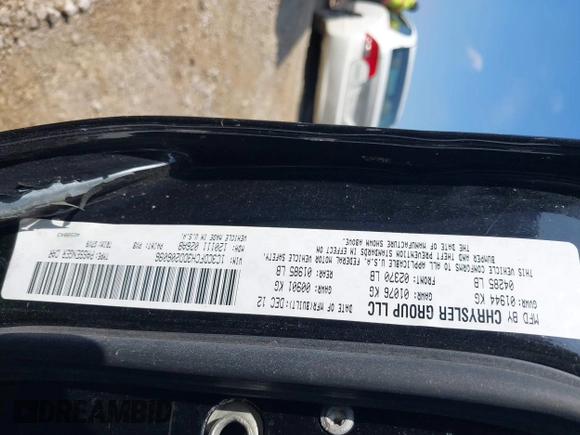 2013 Dodge Dart Limited with VIN 1C3CDFCH3DD206096, listed as a IAAI auction lot 42658477 with 180,606 mi miles and . Bid and sale history available at DreamBid. Image 9.