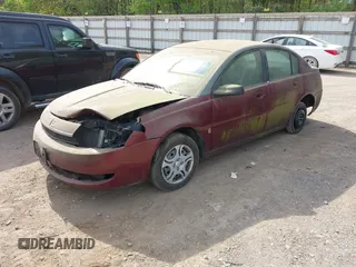 2003 Saturn ION with VIN 1G8AJ52FX3Z130085, listed as a IAAI auction lot 42036315 with 43,991 mi miles. Bid and sale history available at carsss.com. Image 2.