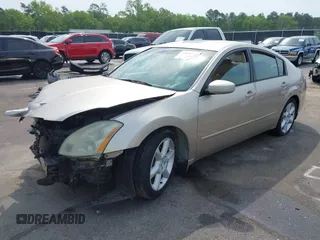 2005 Nissan Maxima SL with VIN 1N4BA41E45C840348, listed as a IAAI auction lot 42038531 with 89,788 mi miles and . Bid and sale history available at DreamBid. Image 2.