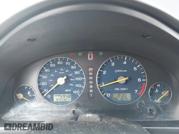 2003 Subaru Baja with VIN 4S4BT61C137104712, listed as a IAAI auction lot 42144458 with 74,721 mi miles and . Bid and sale history available at DreamBid. Image 7.